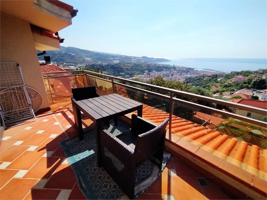 Vista dal terrr.